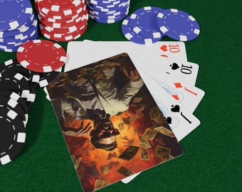 High Rollers Playing Cards Set - Stylish Gift for Gamers, Casino Nights, Parties, Collectors, and Poker Enthusiasts, Poker Game Night Fun