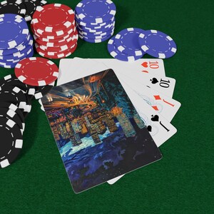 Cartas de Baralho Mile High City - Pontos Turísticos Icônicos de Denver, Vistas das Montanhas e Aventura Urbana, Baralho de Viagem, Noite de Jogos, Noite de Pôquer, Jogos de Cartas
