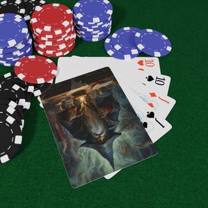 Wizards Poker Playing Cards | Fantasy Card Game Set, Collectible Card Deck, Gift for Gamers, Dungeons & Dragons, Board Game