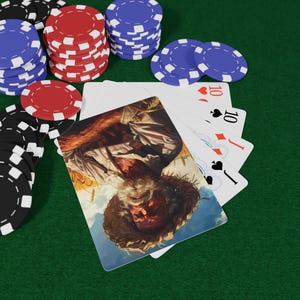 Naipes de Granjero - Baraja con temática agrícola, arte rústico de la vida en la granja, juego de cartas coleccionables único, naipes, noche de juegos, diversión con cartas
