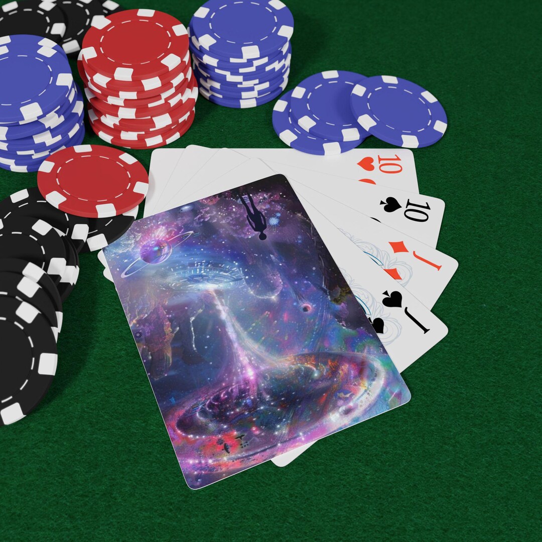 Alien Enchantment Playing Cards - Sci-fi Fantasy Deck, Extraterrestrial ...