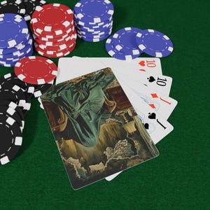 Schockierende Überraschungen Spielkarten - Twist-Filled Deck, unerwartete visuelle Kunstkarten, Thrill-Seeker Poker Set, Geschenk für Mystery-Liebhaber