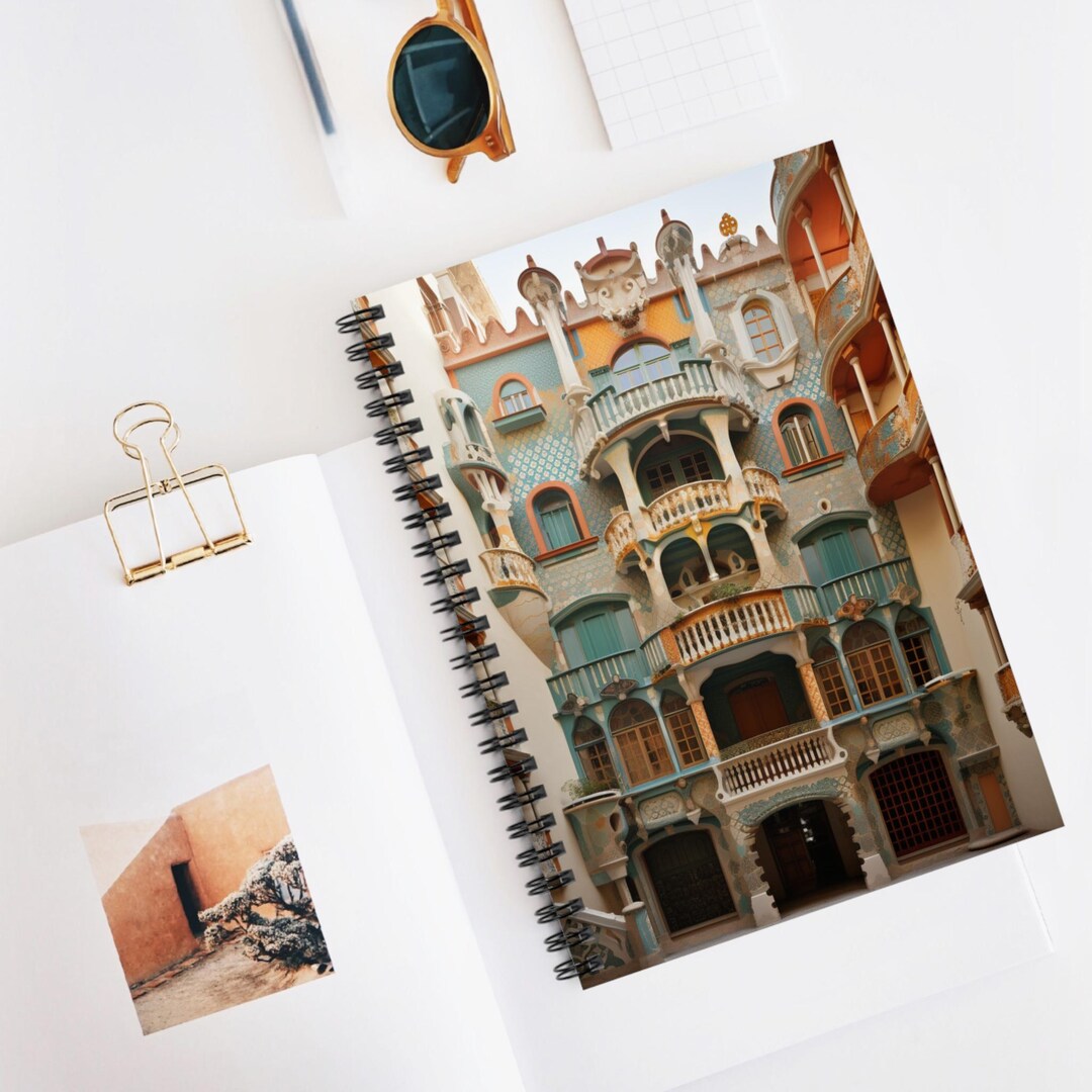 Spain Architecture Spiral Notebook - Ruled Line | Perfect for ...