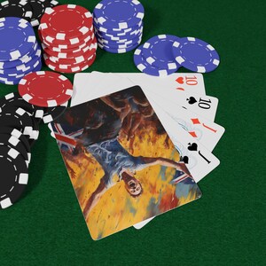 Australia Celebrations Poker speelkaarten set, uniek kaartspel voor game-avond, cadeaus, verzamelaars, decor casinothema, leuk feest