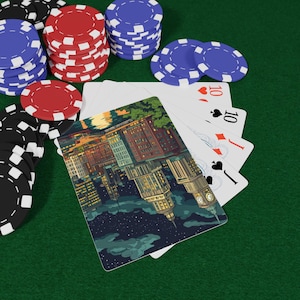 Providence Skyline Playing Cards - Scenic Cityscape Deck, Iconic Landmarks & Rhode Island Views, Urban Adventure Cards, Playing Cards