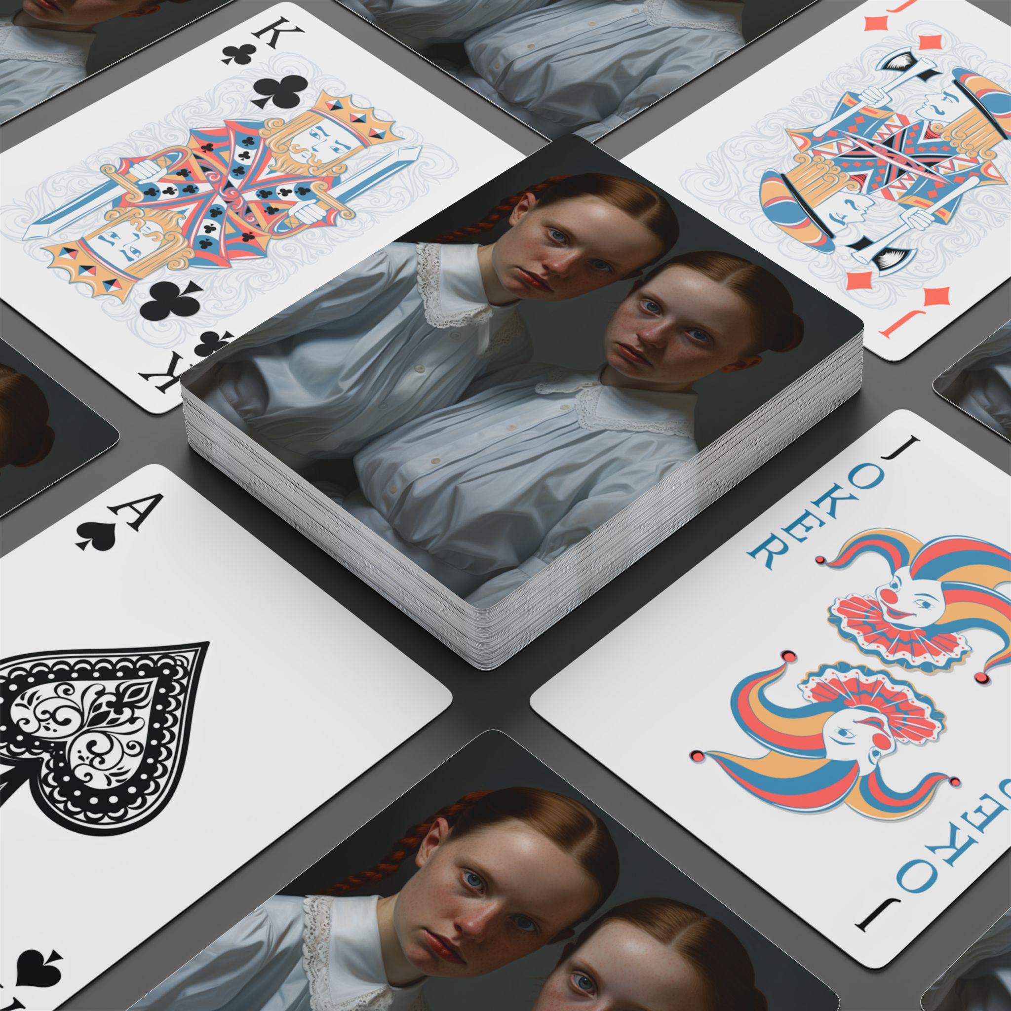 Sisters Poker Playing Cards Set, Unique Card Games, Gift for Gamers ...