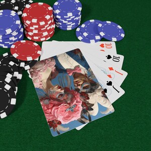 Juego de cartas de póquer para él y para ella: perfecto para noches de juegos, fiestas, coleccionistas, juegos de cartas, regalos y celebraciones.