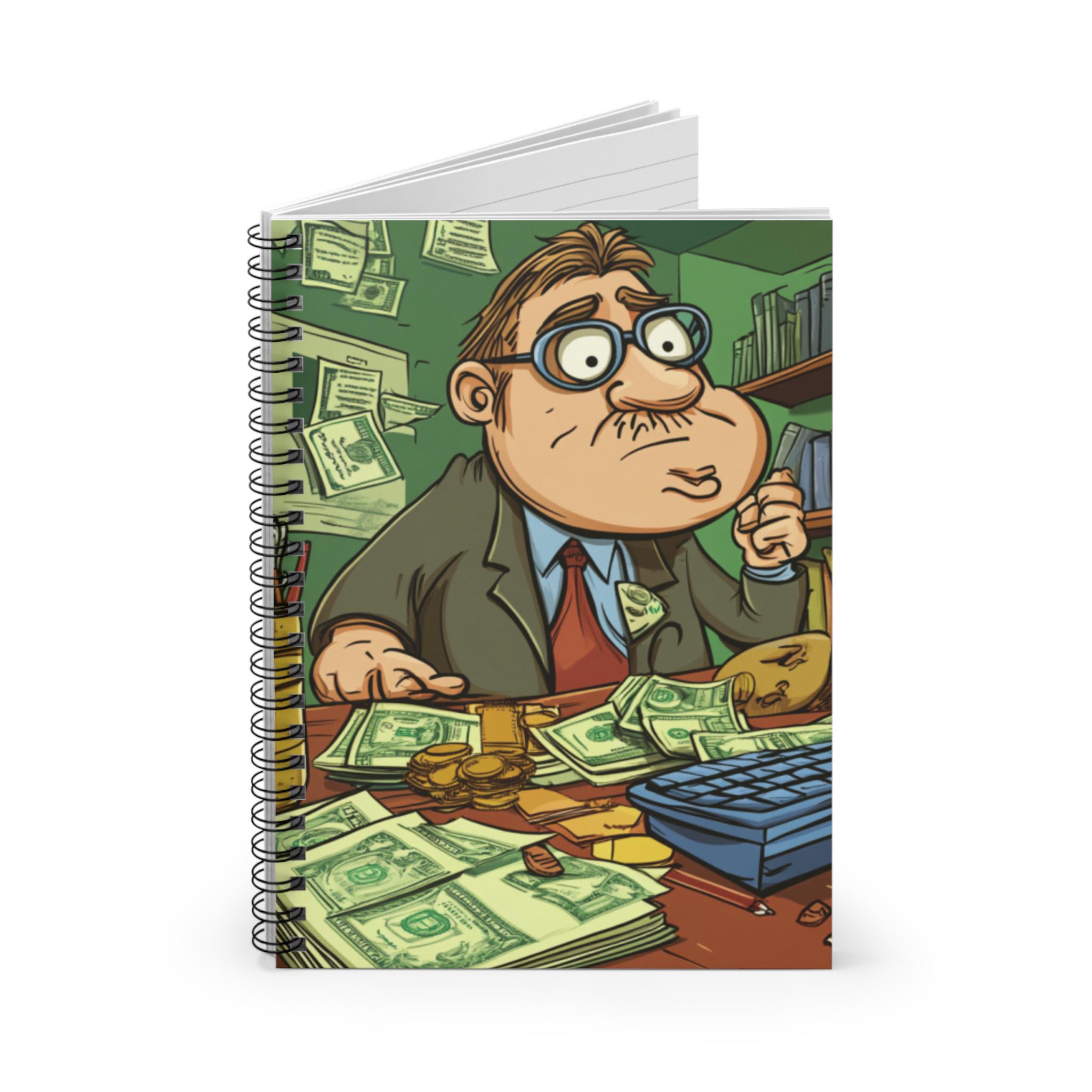 Financial Management Spiral Notebook - Ruled Line, Budget Journal ...