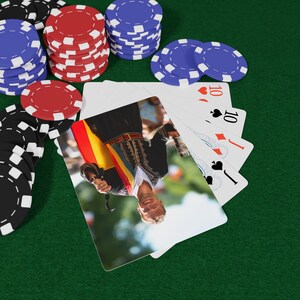 Duitse vieringen pokerspeelkaarten set, uniek cadeau voor kaartliefhebbers, game-avond essentieel, verzamelbaar kaartspel, pokertoernooi