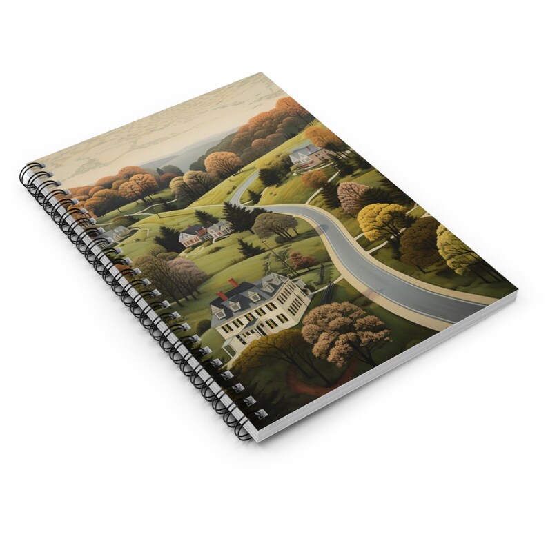 Virginia Spiral Notebook - Ruled Lines, Nature Lover's Journal, Artist ...