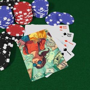 Baraja de cartas para gastar con inteligencia: presupuesto y gestión del dinero, regalo de educación financiera, cartas para ahorrar dinero y gastar con inteligencia, noche de póker