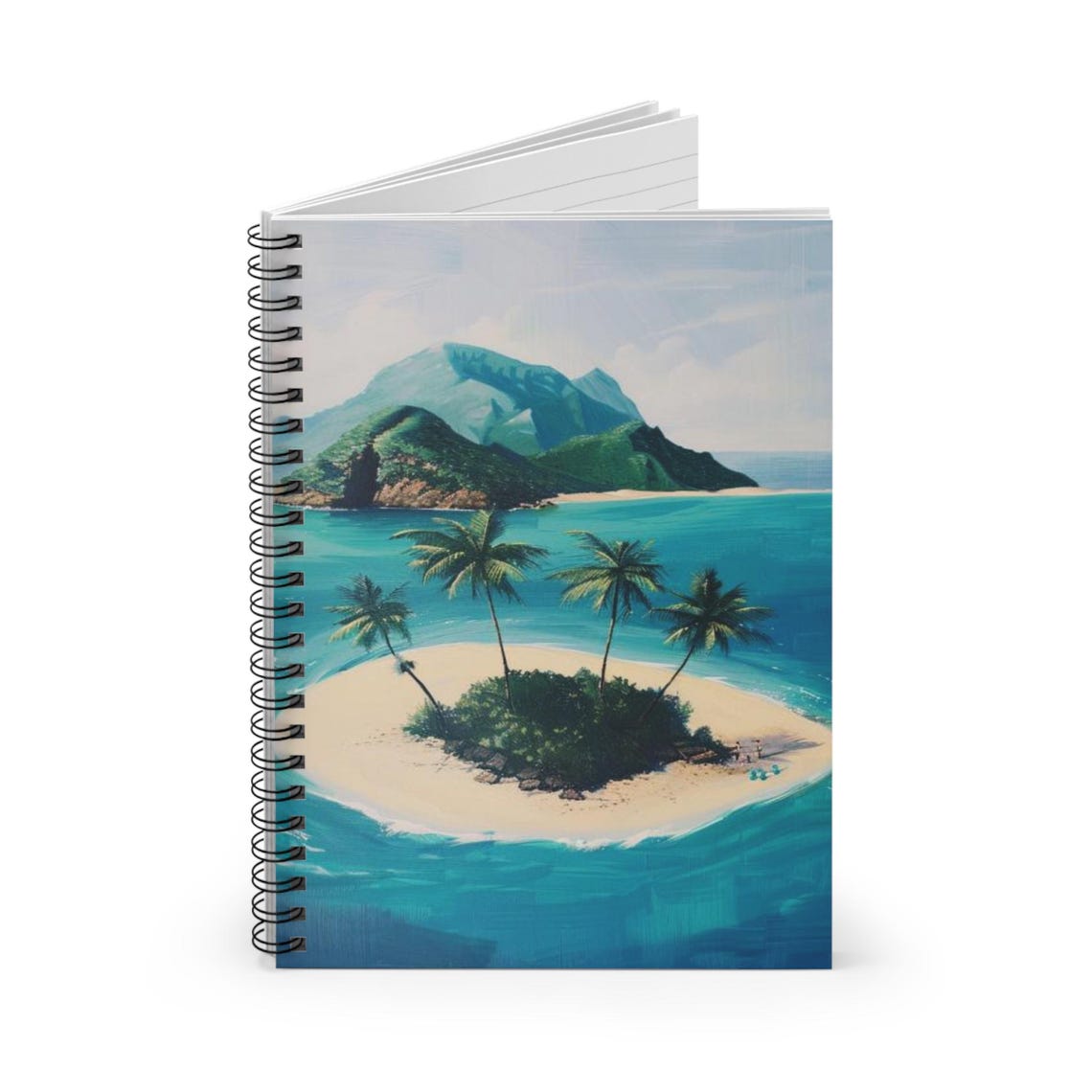 Island Hopping Spiral Notebook, Adventure Journal, Travel Planner ...