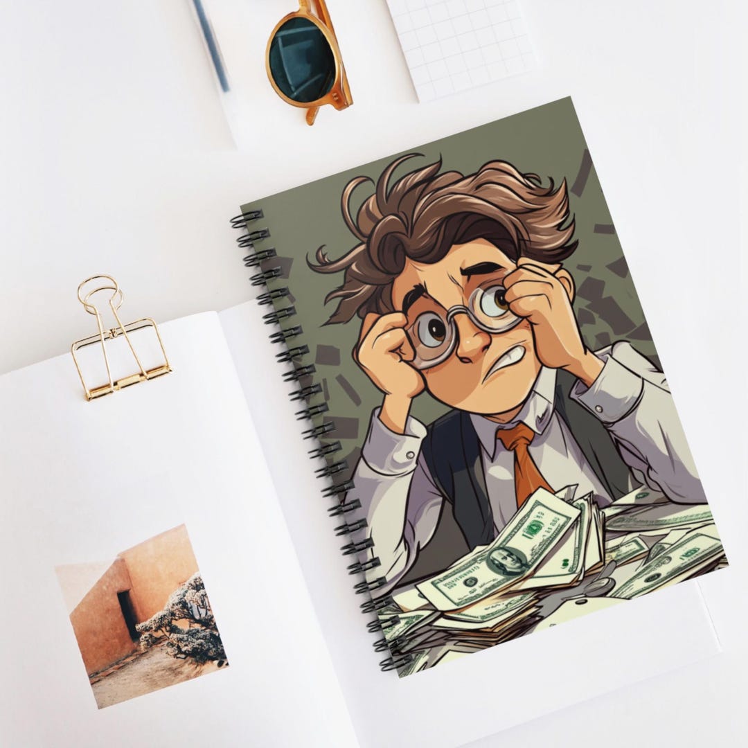 Finance Manager Notebook Debt Management Spiral Notebook - Ruled Line, Budget Planner, Expense ...