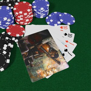 Jazz Club Playing Cards - Vintage Music Lounge Deck, Smooth Jazz Art Cards, Nightlife Poker Set, Gift for Musicians & Music Lovers