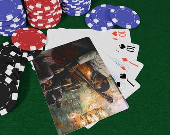 Jazz Club Playing Cards - Vintage Music Lounge Deck, Smooth Jazz