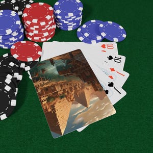 古代文明ポーカートランプセット、カードプレイヤーへの豪華なギフト、ヴィンテージカードデザイン、カジノナイト、ゲームナイトの必需品
