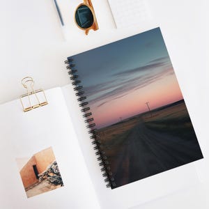 North Dakota Spiral Notebook, Journaling, Sketching, Planning, Gift for Writers, Nature Lover, Aesthetic Decor, Fun Sketchbook, Fun Journal