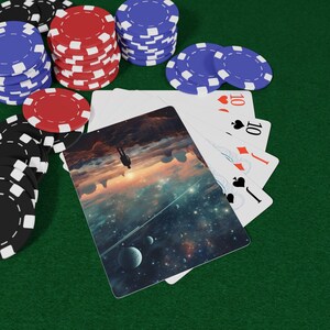 Astronomy Adventures Playing Cards - Cosmic Exploration Deck, Stunning Space Art & Celestial Designs, Unique Collectible Card Game