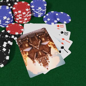 Cartas de pôquer Gingerbread Life, conjunto de jogos de Natal, presente de Natal, baralho de cartas exclusivo, diversão em família, noite de pôquer, cartas colecionáveis