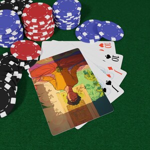 Inner Peace Poker Spielkarten Set - Einzigartiges Design für die Spielenacht, Geschenke für Gamer, Sammelkarten, Familienspaß, Pokerspielnacht