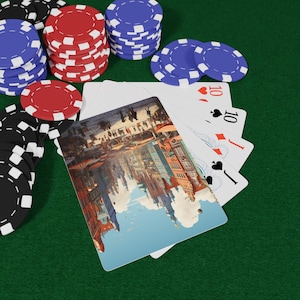 Juego de cartas de póker de Polonia: un regalo único para los amantes de las cartas, noches de juego en casa, coleccionable, diseño vibrante, perfecto para jugadores.