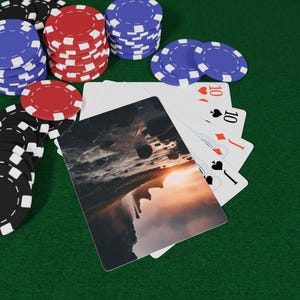 Carte da gioco Iceland Poker - Perfette per le serate di gioco, regalo per giocatori, giochi di carte, decorazioni per feste in casinò, oggetti da collezione unici, carte da gioco