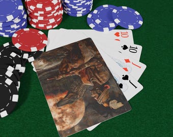 Indian Myths Poker Playing Cards Set - Unique Gift for Card Game Lovers, Poker Night Decor, Collectible Playing Cards, Game Night Essentials