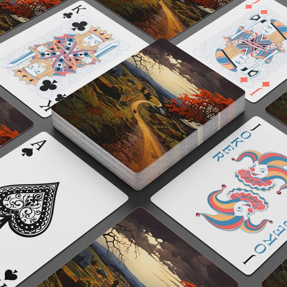 アーカンソーポーカートランプセット、ゲームナイトに最適、カード