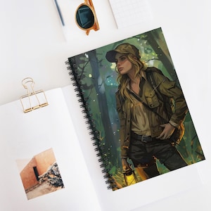 Forest Ranger Spiral Notebook - Nature Journal, Wilderness Gift Idea, Outdoor Adventure Diary, Park Life Notebook, Eco Explorer Essential