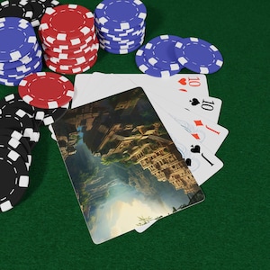 Conjunto de cartas de pôquer da civilização maia - presente exclusivo para jogadores, noites de jogos de tabuleiro, colecionadores, decoração com tema de cassino, cartas para diversão em família