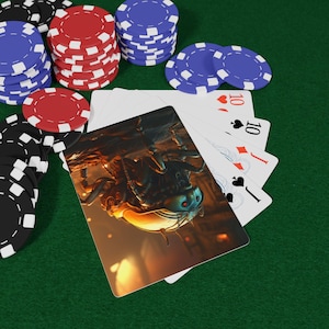 Juego de cartas Bugs Poker, cartas artísticas, regalo para jugadores de cartas, imprescindibles para una noche de juegos, baraja coleccionable, noche de juegos