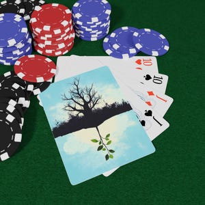 Wachstums-Mindset-Spielkarten - Persönliche Entwicklung, Motivation und Affirmationen, Selbstwachstum und positives Denken Karten, Spieleabend