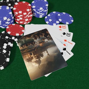 インドの歴史を描いたポーカートランプ - クラシックカードゲームセット | ゲーマー、コレクター、カードパーティー、ゲームナイト、卓上ゲームに最適なギフト