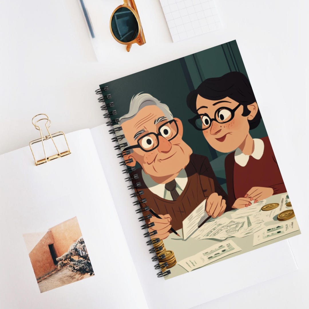 Retirement Planning Spiral Notebook - Ruled Line, Finance Journal ...