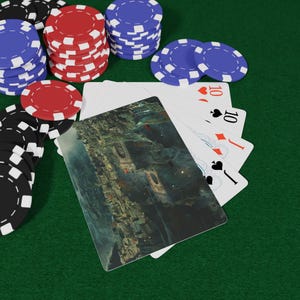 Versteckte Orte Spielkarten - Geheime Orte und mysteriöse Länder Deck, Abenteuer & Exploration Kunst, einzigartiger Sammelkartenspiel Spaß