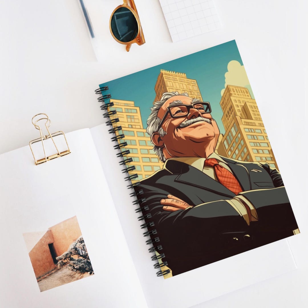 Building Wealth Spiral Notebook - Empowering Design for Creatives ...