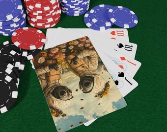 Beekeeping Poker Playing Cards Set, Unique Gift for Card Game Lovers, Fun Family Game Night, Collectible Playing Cards, Ideal for Game