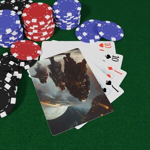 Jeux de cartes pirates de l'espace - aventures galactiques, trésors cosmiques et action interstellaire, deck de science-fiction, soirée jeux, soirée poker, jeux de cartes