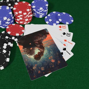 Now and Forever Poker Spielkarten - Romantisches Design, Elegantes Geschenk für Gamer, Kartenspiele, Paare, Spieleabend, Jubiläum, Spielkarten