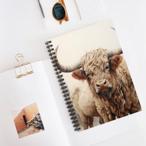 Belgium Animals Spiral Notebook - Perfect for Farm Lovers, Journaling, Gift for Writers, Animal Enthusiasts, Cute Stationery Notebook