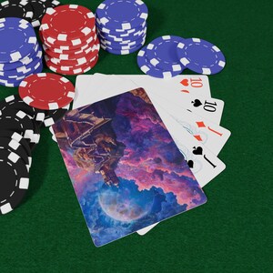 Eternal Bliss-speelkaarten: sereen en spiritueel kaartspel, zen-geïnspireerde kunst, uniek kaartspel voor verzamelaars, pokeravond, game-avond, kaartspellen