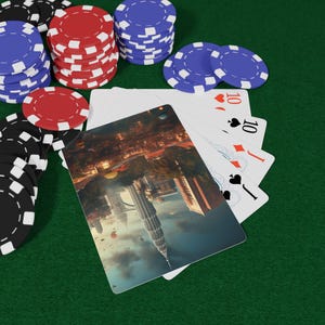 マレーシアポーカートランプセット | クールなカードゲームギフト、カジノナイトアクセサリー、ユニークなプレイングデッキ、ヴィンテージデザイン、ゲーマーの必需品