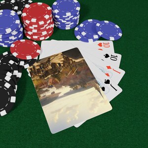 Sweden History Poker Playing Cards, Unique Card Game Gifts, Casino Night Decor, Poker Night Essential, Vintage Card Design, Game Night Fun
