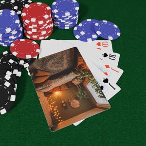 Cartas de Baralho Self-Care Sanctuary - Baralho para Mindfulness e Relaxamento, Presente para Alívio do Estresse e Bem-Estar, Cartas de Amor-Próprio Diárias, Noite de Pôquer