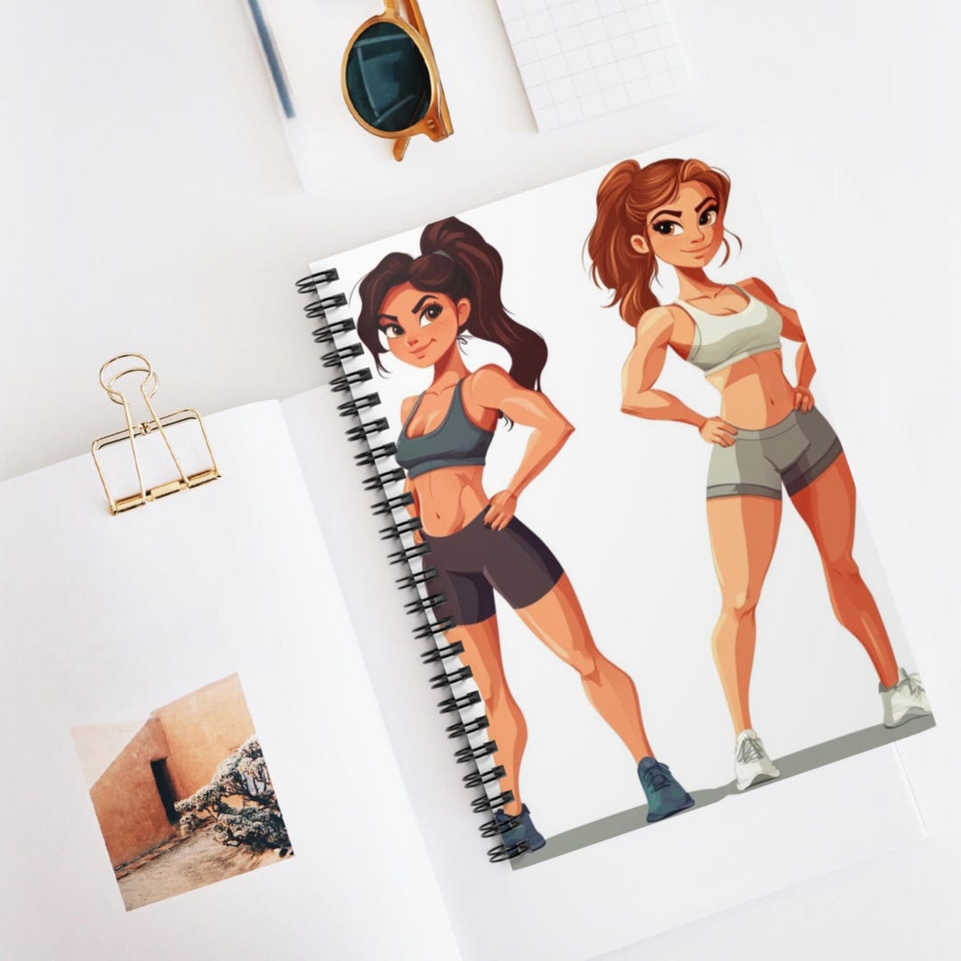 Workout Warriors Spiral Notebook - Ruled Line, Gym Journal, Workout ...