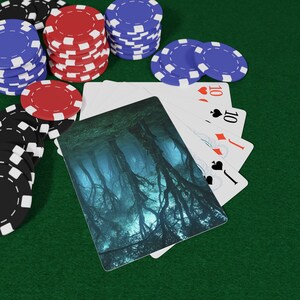 Phantom Forest-speelkaarten - betoverd bosspel, mystieke boswezens en verborgen rijken, fantasie-avonturenkaarten, speelkaarten