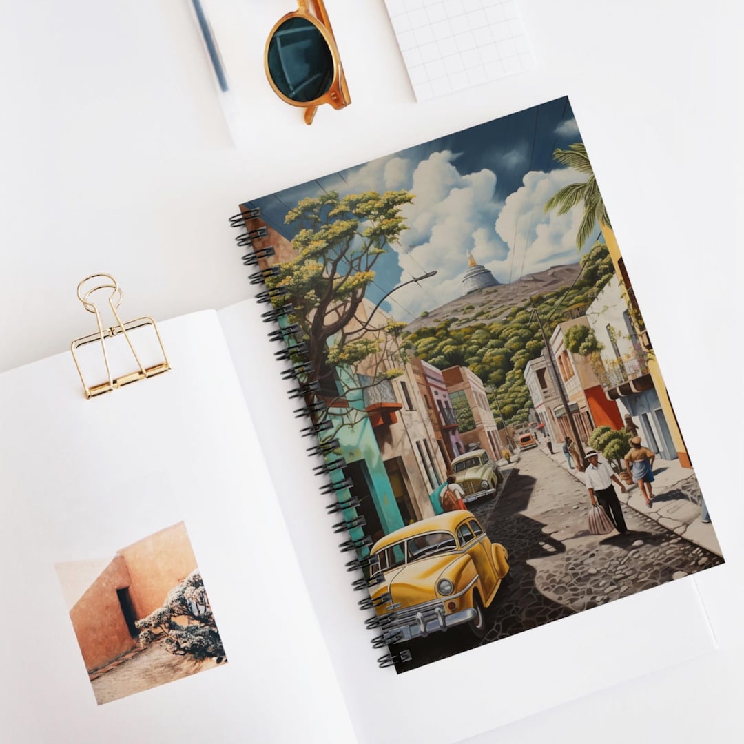 Mexico Spiral Notebook With Ruled Lines - Ideal for Students ...
