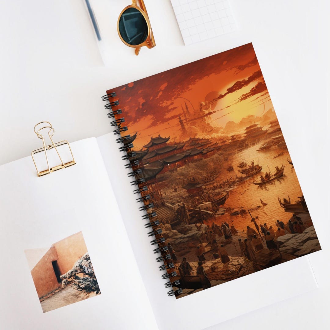 Chinese History Spiral Notebook - Ruled Line | Journal for Creativity ...