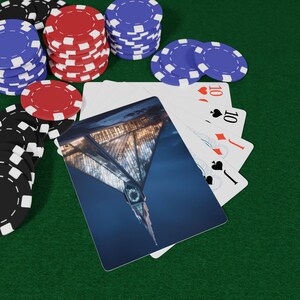 Kanada Architektur Poker Spielkarten Set, Einzigartige Kartenspiele, Kasino Nacht, Poker Nacht, Geschenk für Spieler, Kartenspiele, Party Gastgeschenke