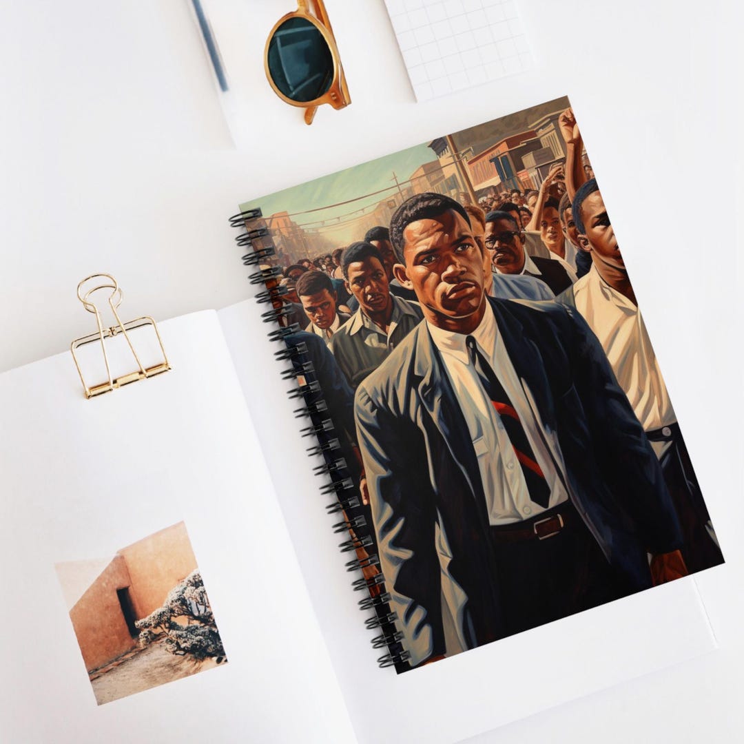 Civil Rights Movement Spiral Notebook - Ruled Lines - Ideal for ...